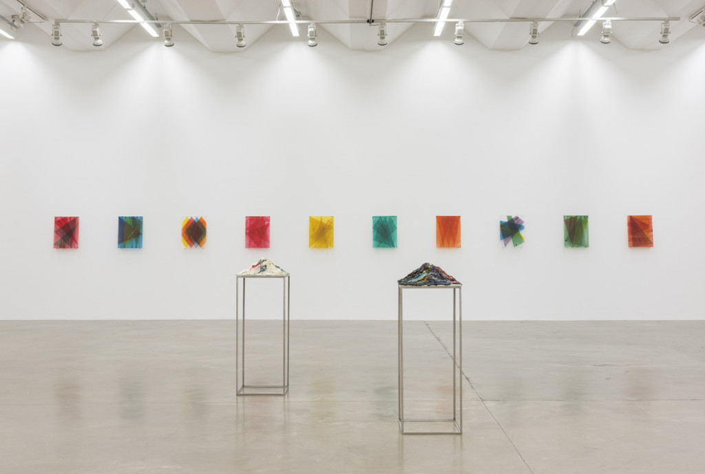 Futo Akiyoshi, 2015, exhibition view, Adherence